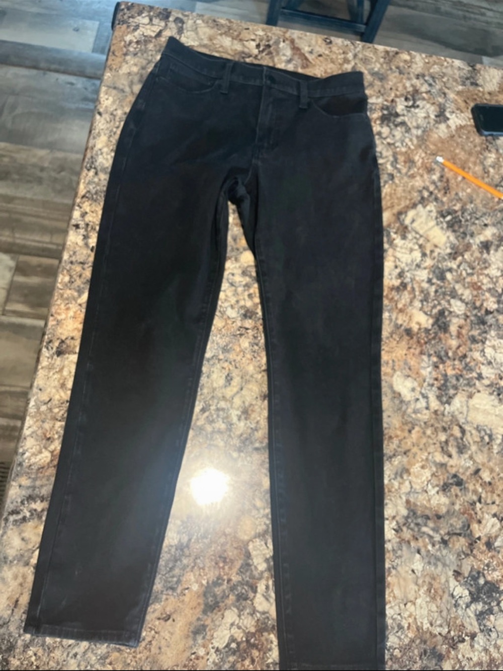 Lucky Brand Bridgette Skinny Straight Leg Jeans in Black